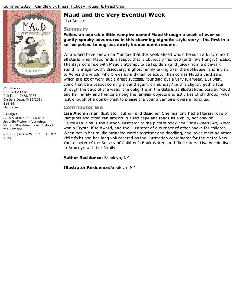 Candlewick Press Summer Books Catalog Weekly Ad January 1 - December 31, 2026