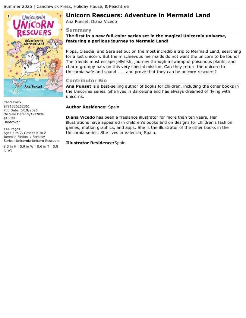 Candlewick Press Summer Books Catalog Weekly Ad January 1 - December 31, 2026