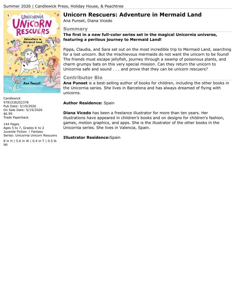 Candlewick Press Summer Books Catalog Weekly Ad January 1 - December 31, 2026