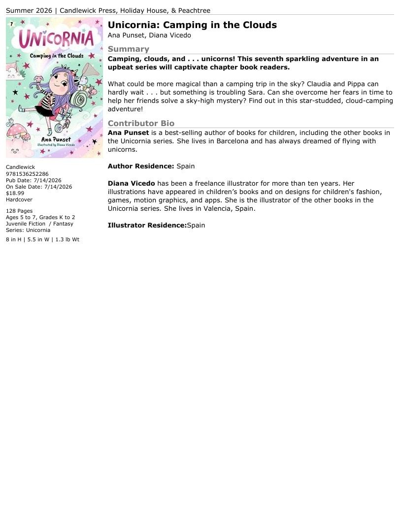 Candlewick Press Summer Books Catalog Weekly Ad January 1 - December 31, 2026