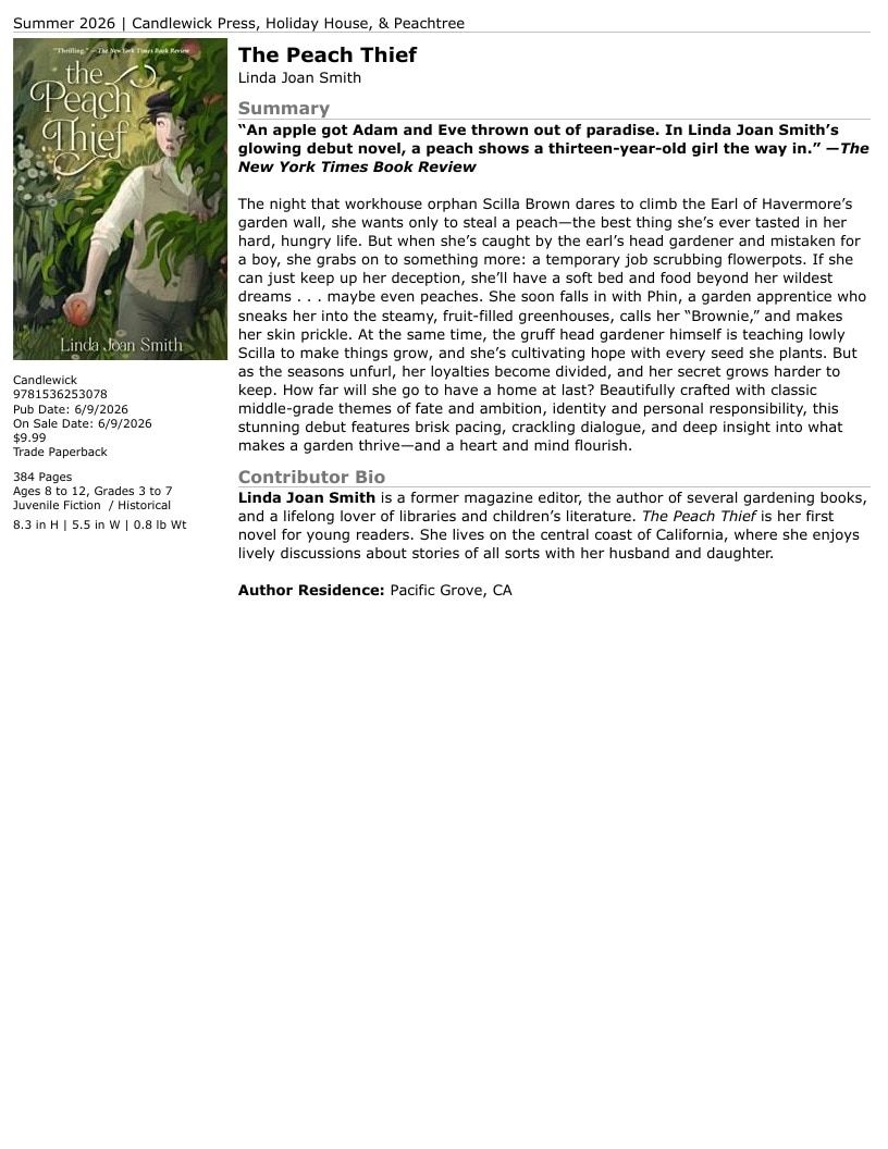 Candlewick Press Summer Books Catalog Weekly Ad January 1 - December 31, 2026