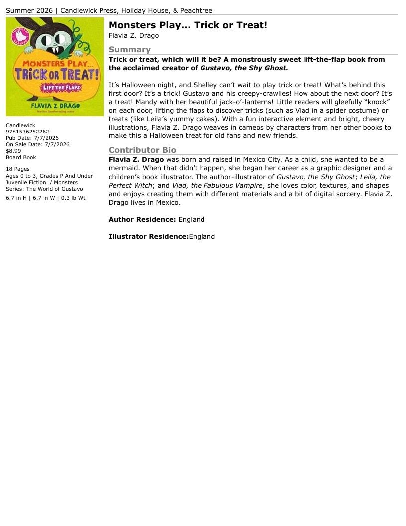 Candlewick Press Summer Books Catalog Weekly Ad January 1 - December 31, 2026