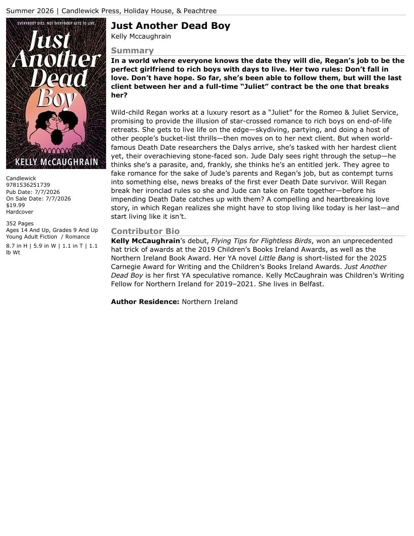 Candlewick Press Summer Books Catalog Weekly Ad January 1 - December 31, 2026