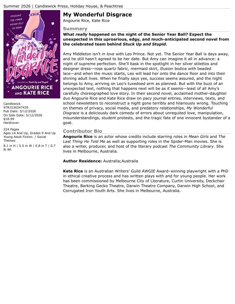 Candlewick Press Summer Books Catalog Weekly Ad January 1 - December 31, 2026