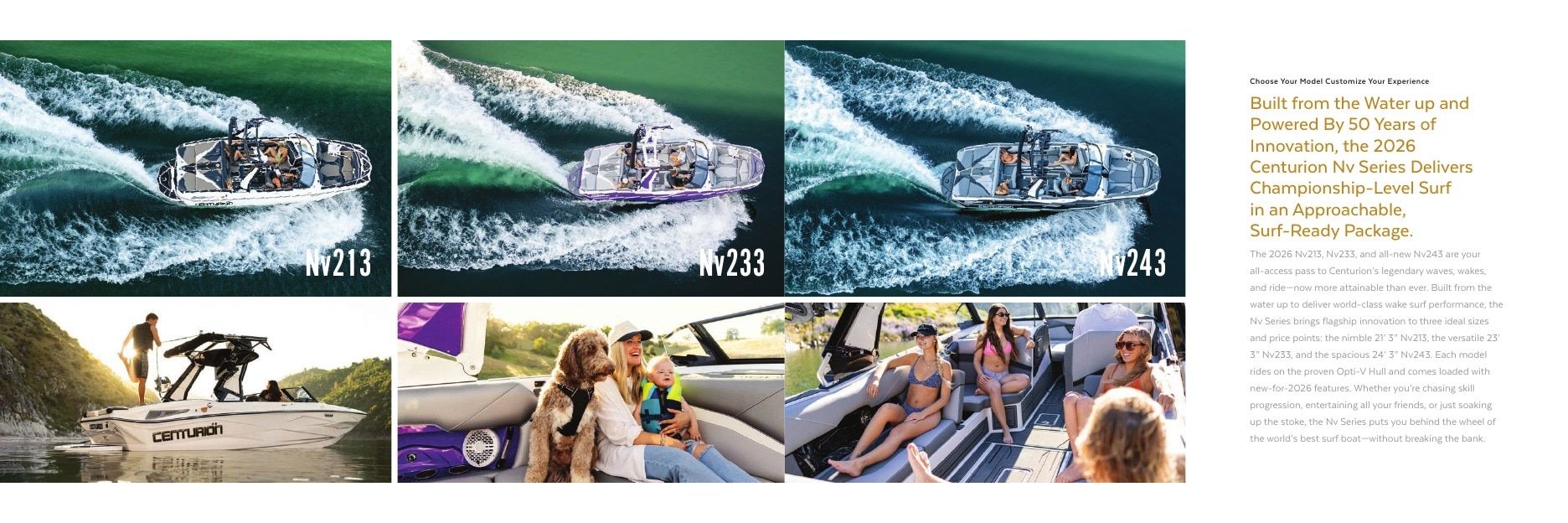 Centurion Boats Nv Series Boats Catalog Weekly Ad January 1 - December 31, 2026
