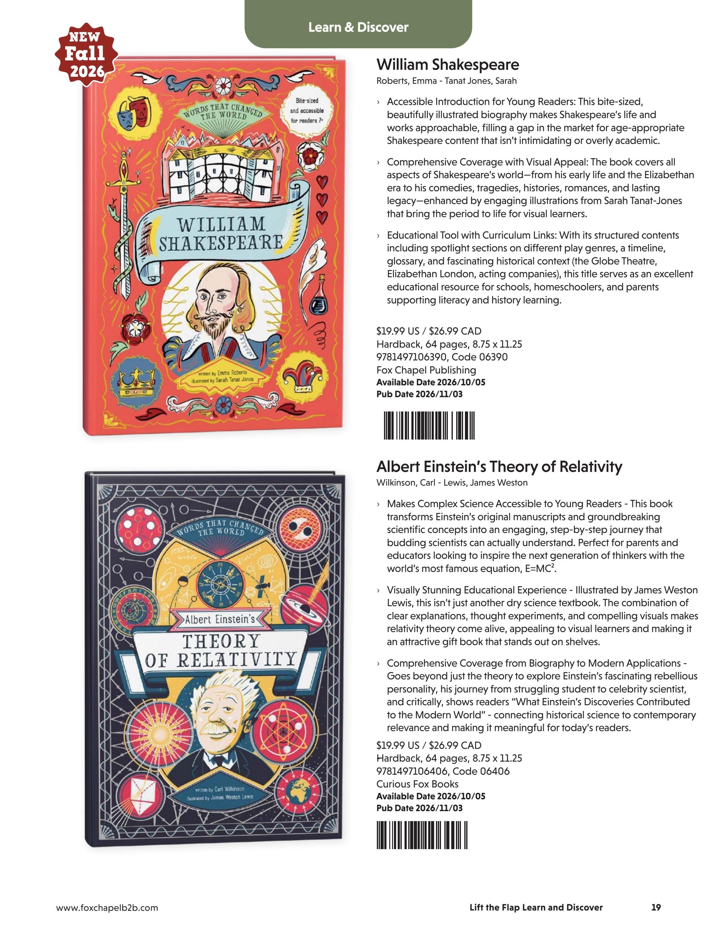 Fox Chapel Publishing Fall Gift Books Catalog Weekly Ad January 1 - December 31, 2026