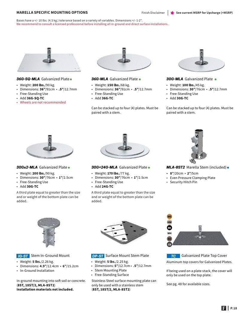 Frankford Umbrellas Umbrellas Catalog Weekly Ad January 1 - December 31, 2026