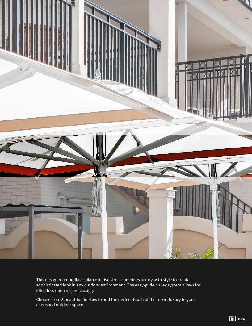 Frankford Umbrellas Umbrellas Catalog Weekly Ad January 1 - December 31, 2026