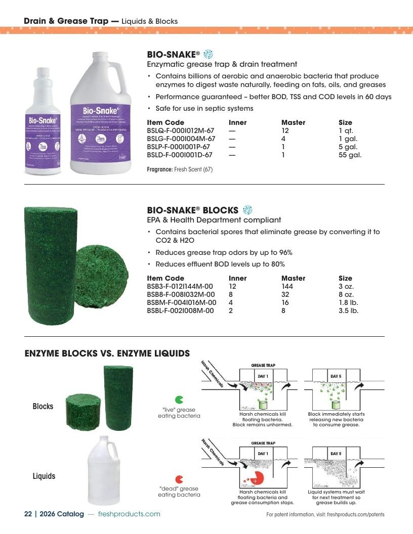 Fresh Products Odor Control Products Catalog Weekly Ad January 1 - December 31, 2026
