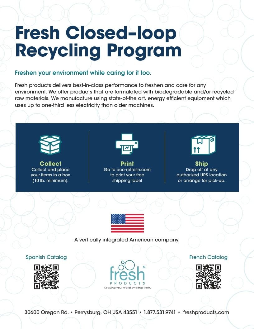 Fresh Products Odor Control Products Catalog Weekly Ad January 1 - December 31, 2026