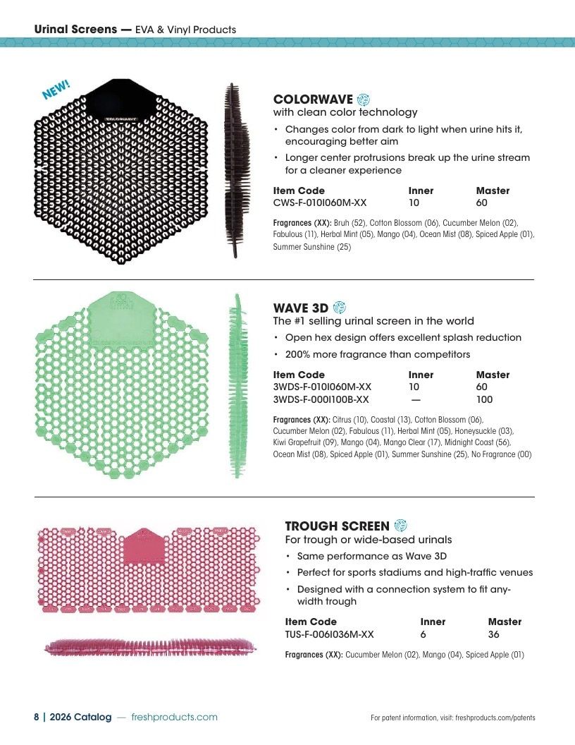 Fresh Products Odor Control Products Catalog Weekly Ad January 1 - December 31, 2026