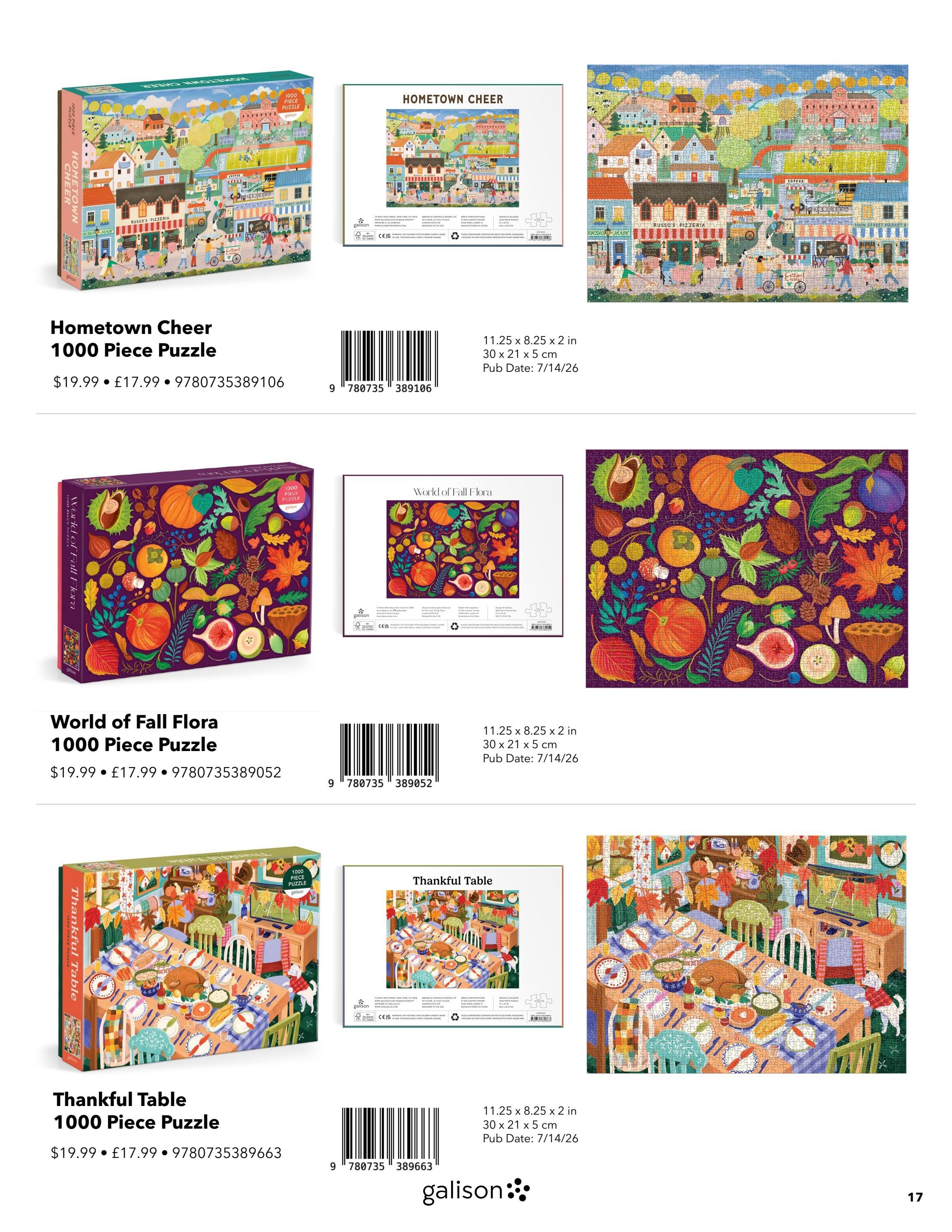 Galison Fall Gifts Catalog Weekly Ad January 1 - December 31, 2026
