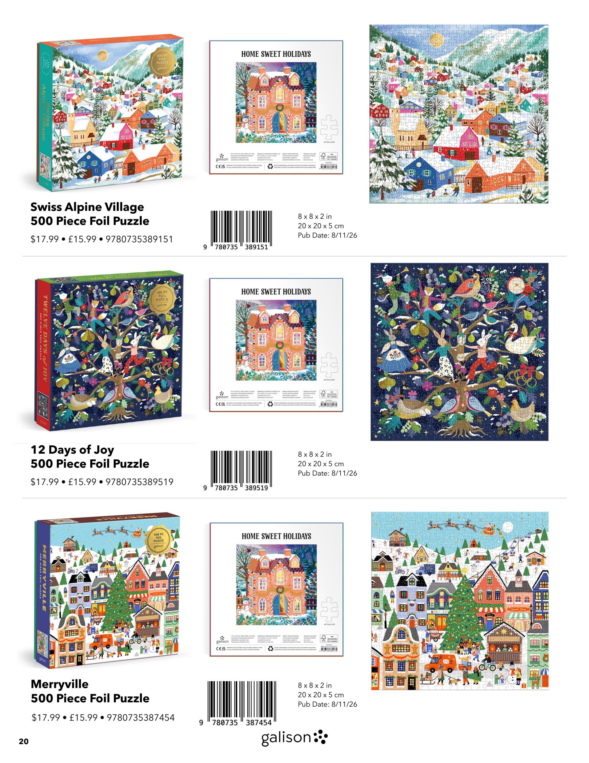Galison Fall Gifts Catalog Weekly Ad January 1 - December 31, 2026