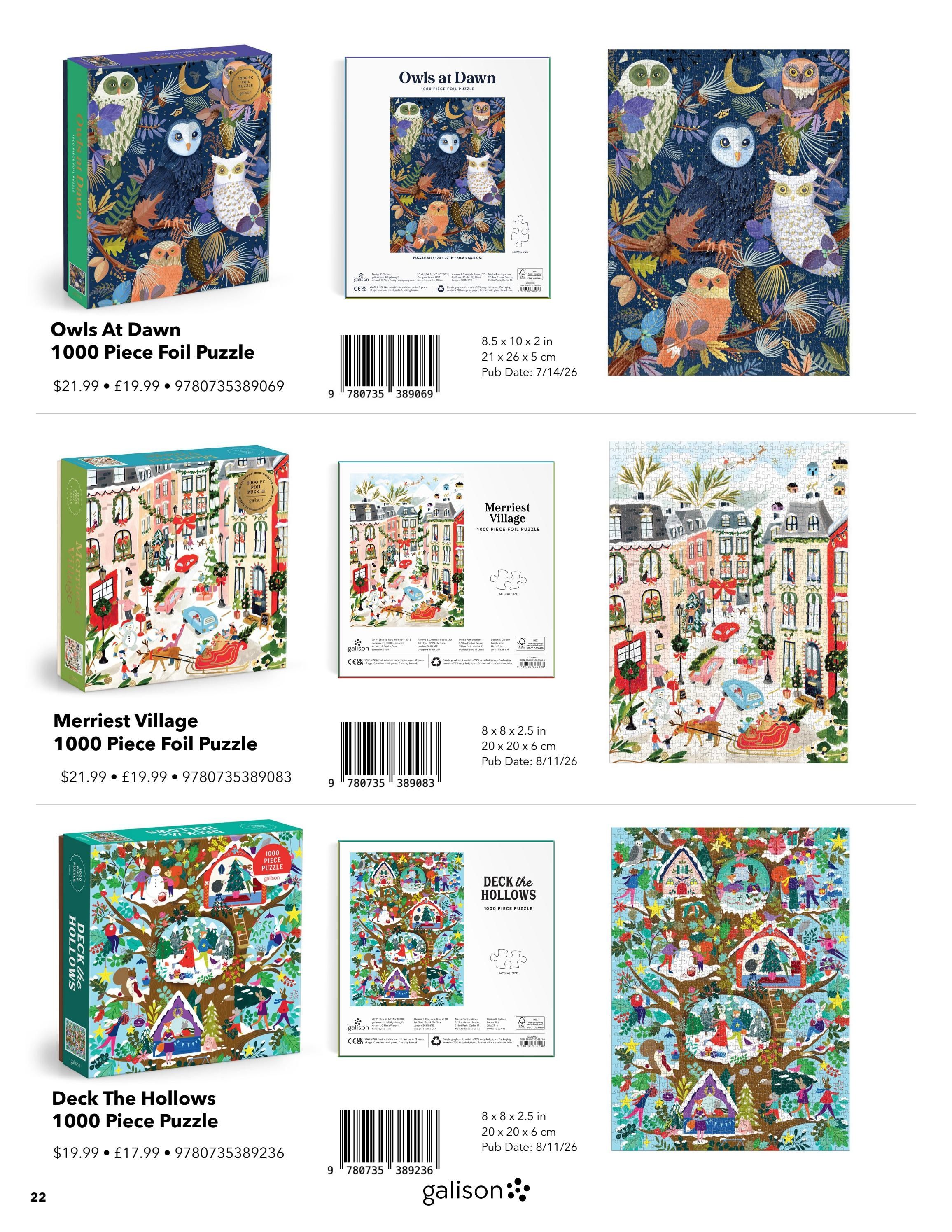 Galison Fall Gifts Catalog Weekly Ad January 1 - December 31, 2026