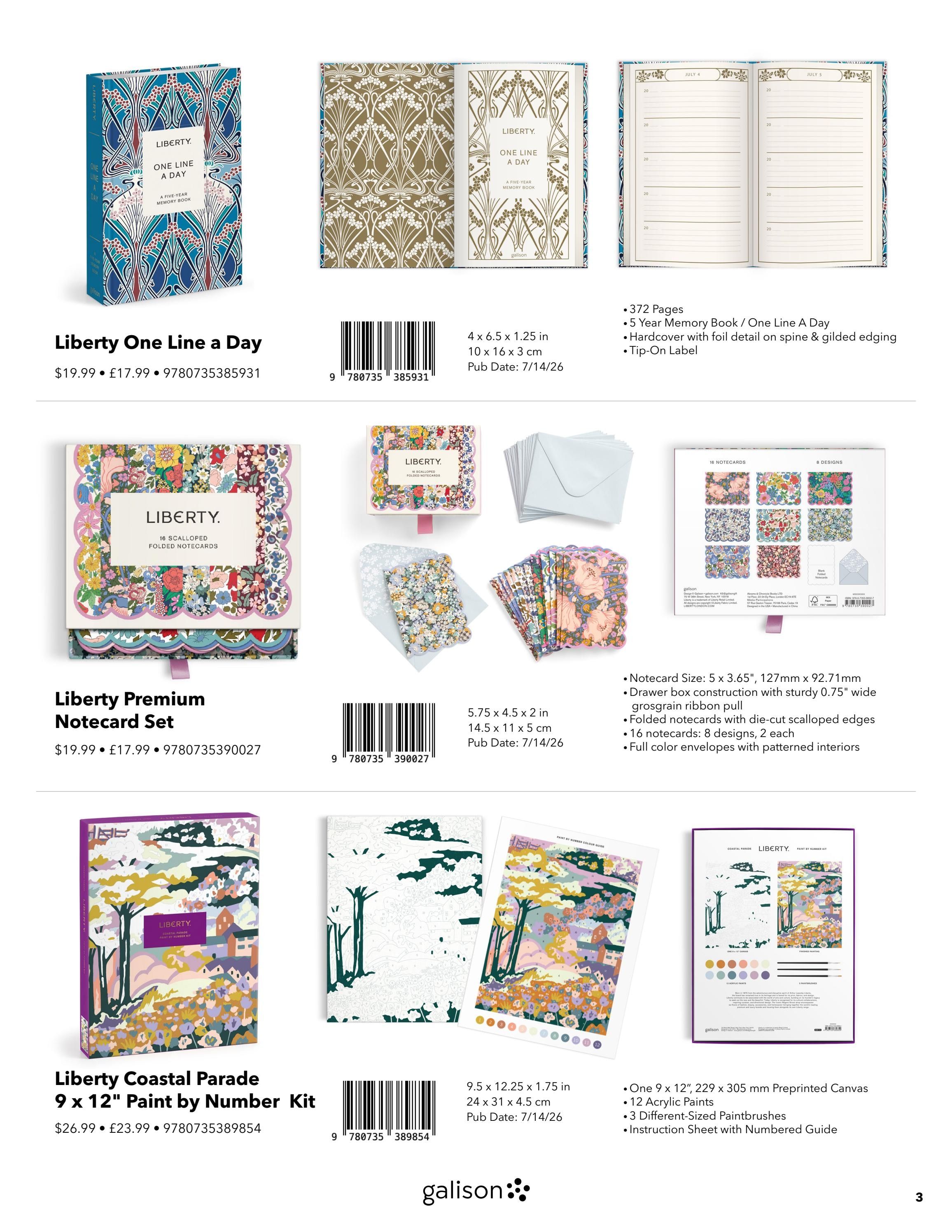 Galison Fall Gifts Catalog Weekly Ad January 1 - December 31, 2026