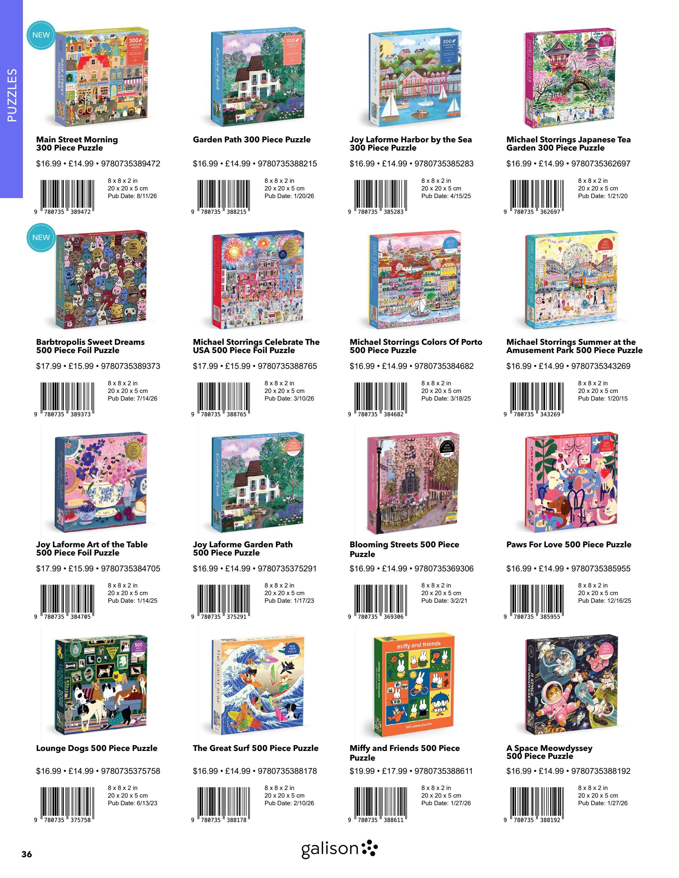 Galison Fall Gifts Catalog Weekly Ad January 1 - December 31, 2026