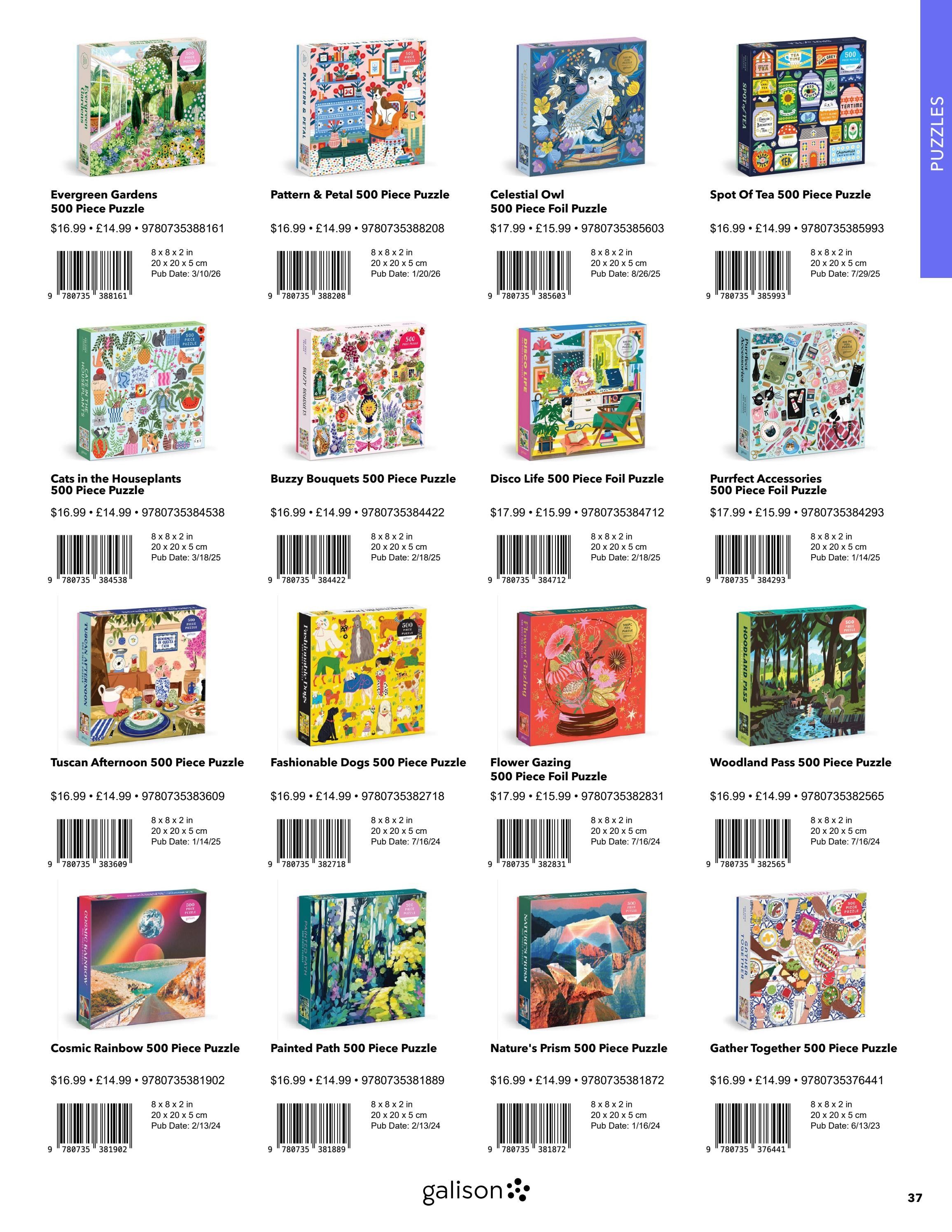 Galison Fall Gifts Catalog Weekly Ad January 1 - December 31, 2026
