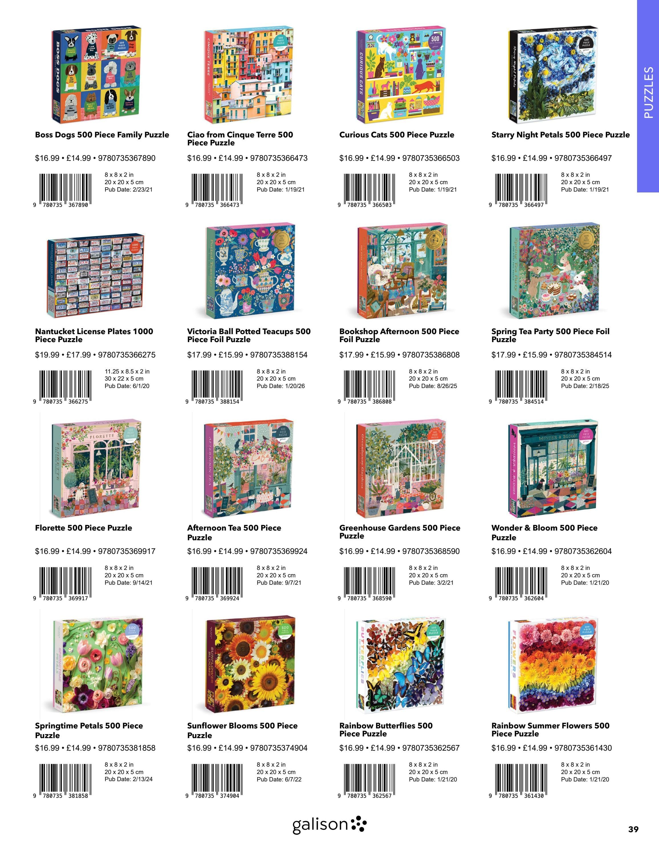 Galison Fall Gifts Catalog Weekly Ad January 1 - December 31, 2026