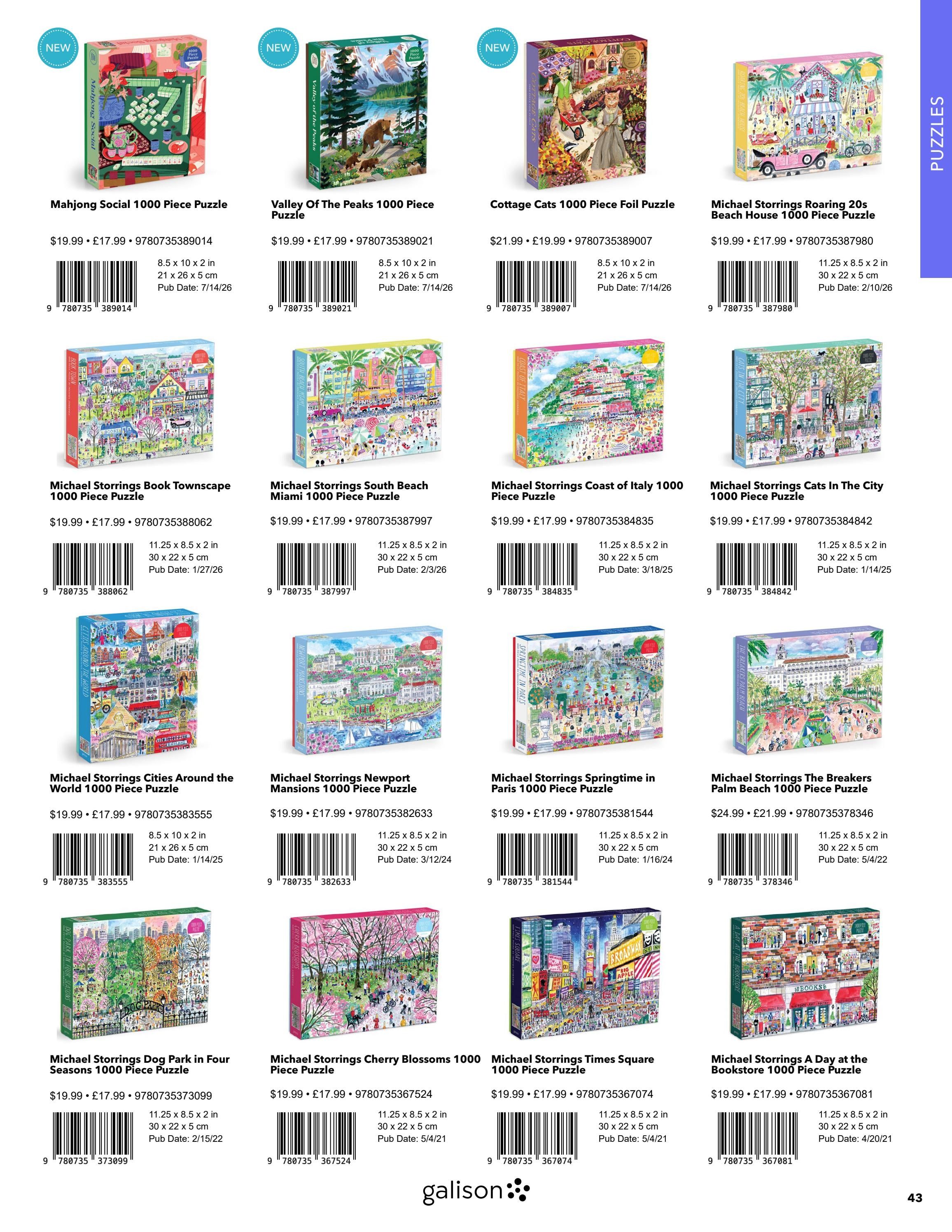 Galison Fall Gifts Catalog Weekly Ad January 1 - December 31, 2026