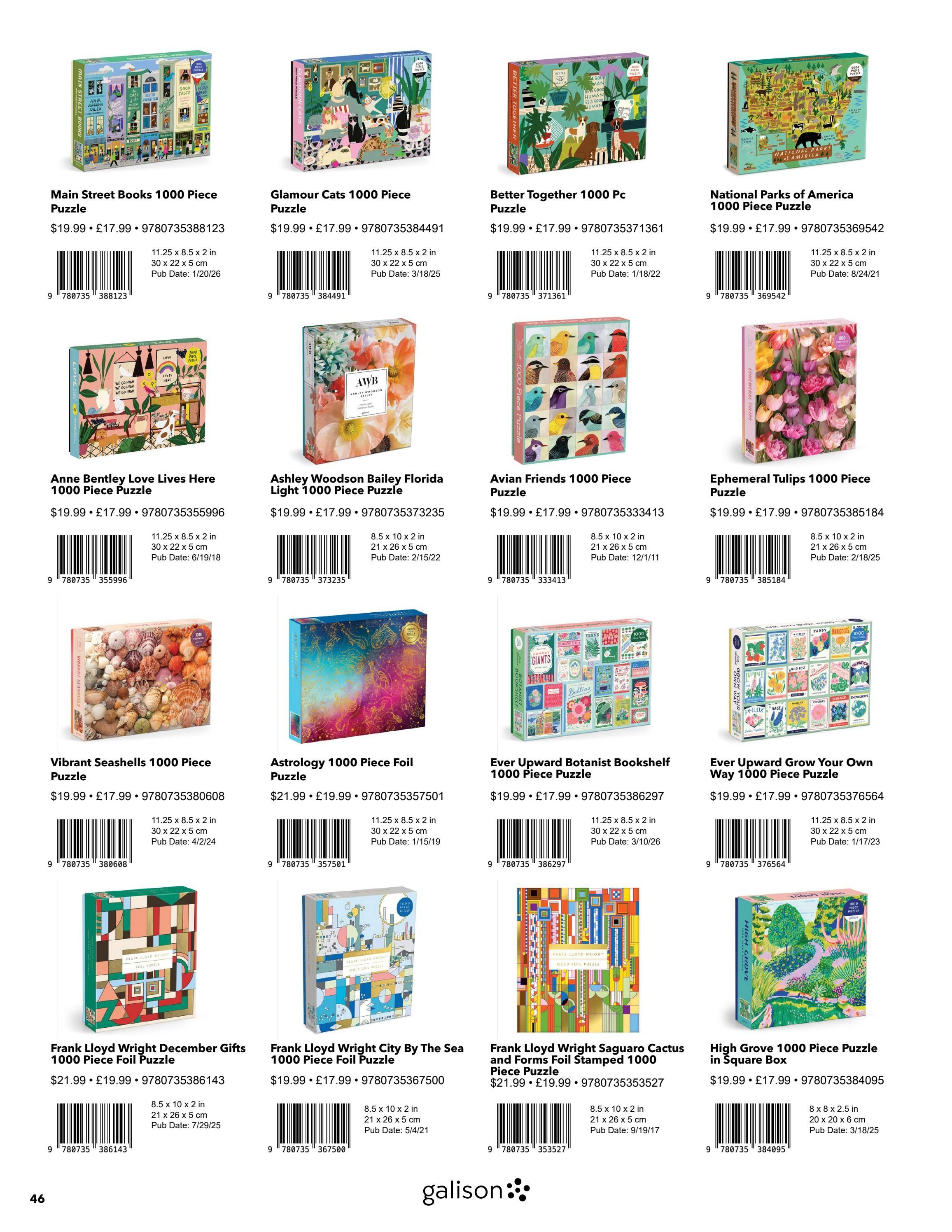 Galison Fall Gifts Catalog Weekly Ad January 1 - December 31, 2026