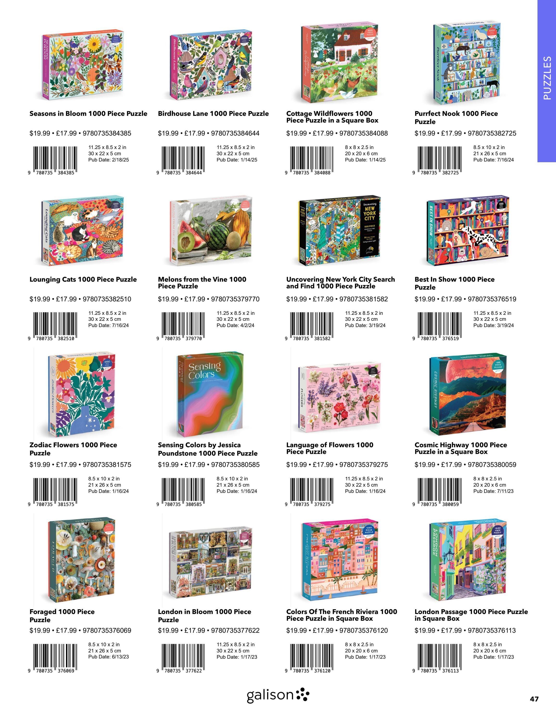 Galison Fall Gifts Catalog Weekly Ad January 1 - December 31, 2026