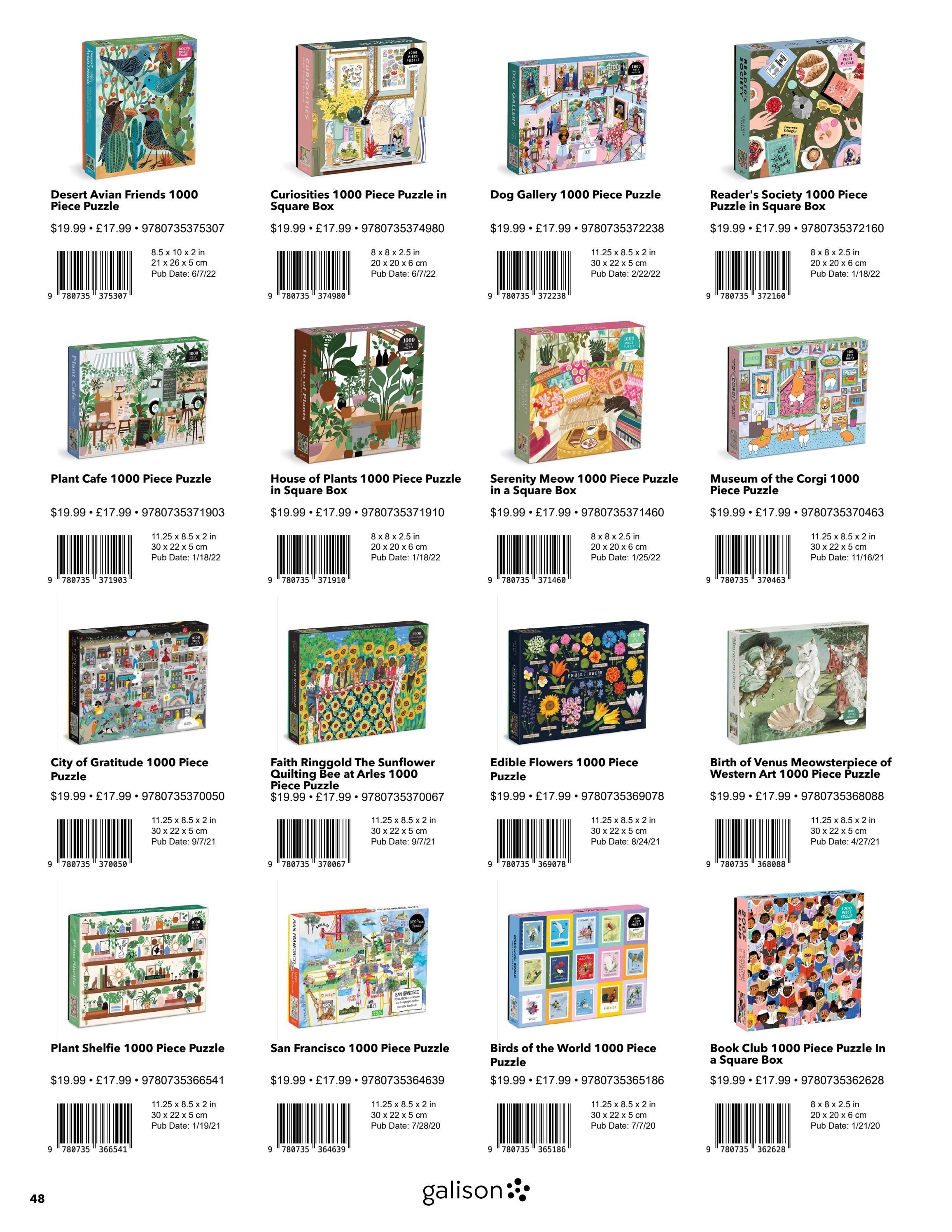 Galison Fall Gifts Catalog Weekly Ad January 1 - December 31, 2026