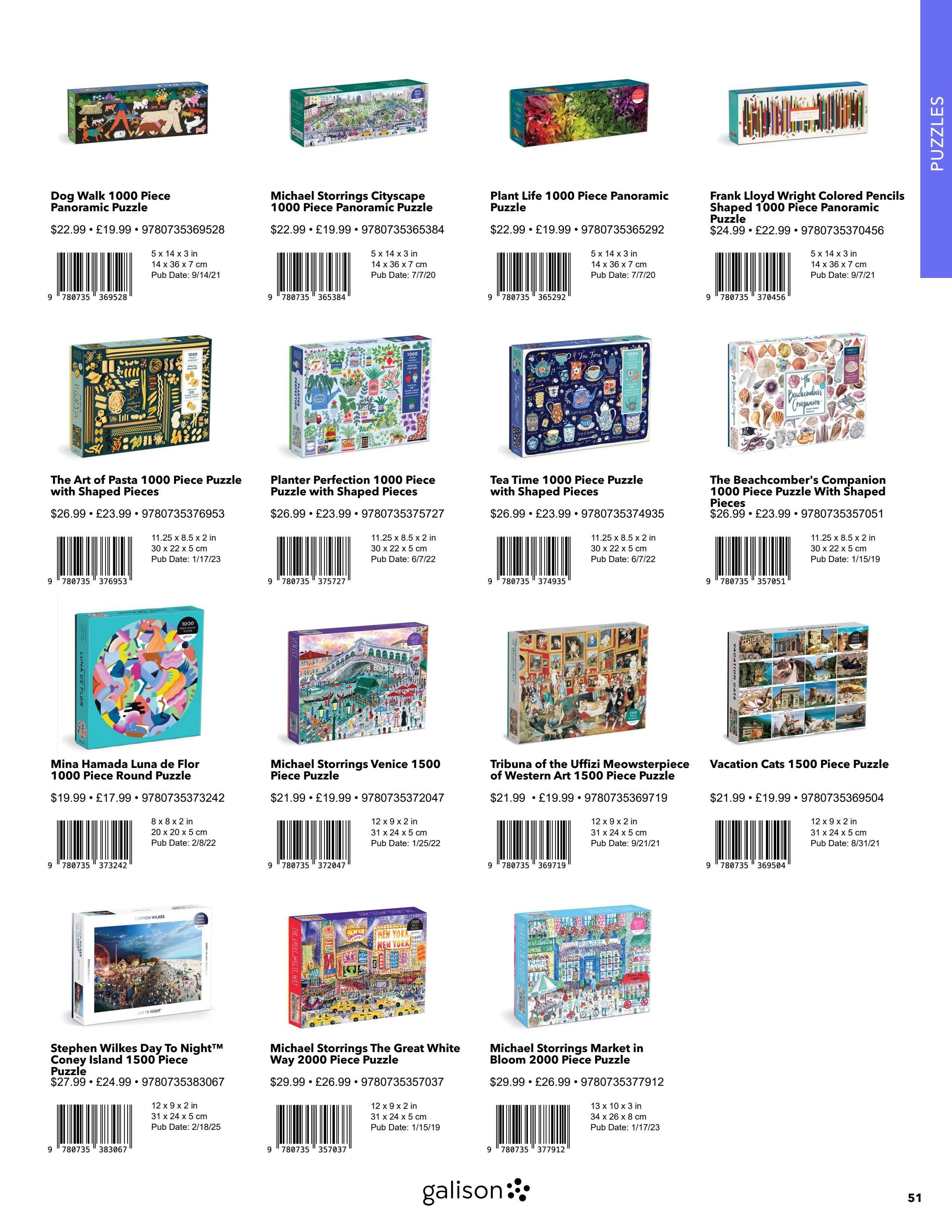 Galison Fall Gifts Catalog Weekly Ad January 1 - December 31, 2026