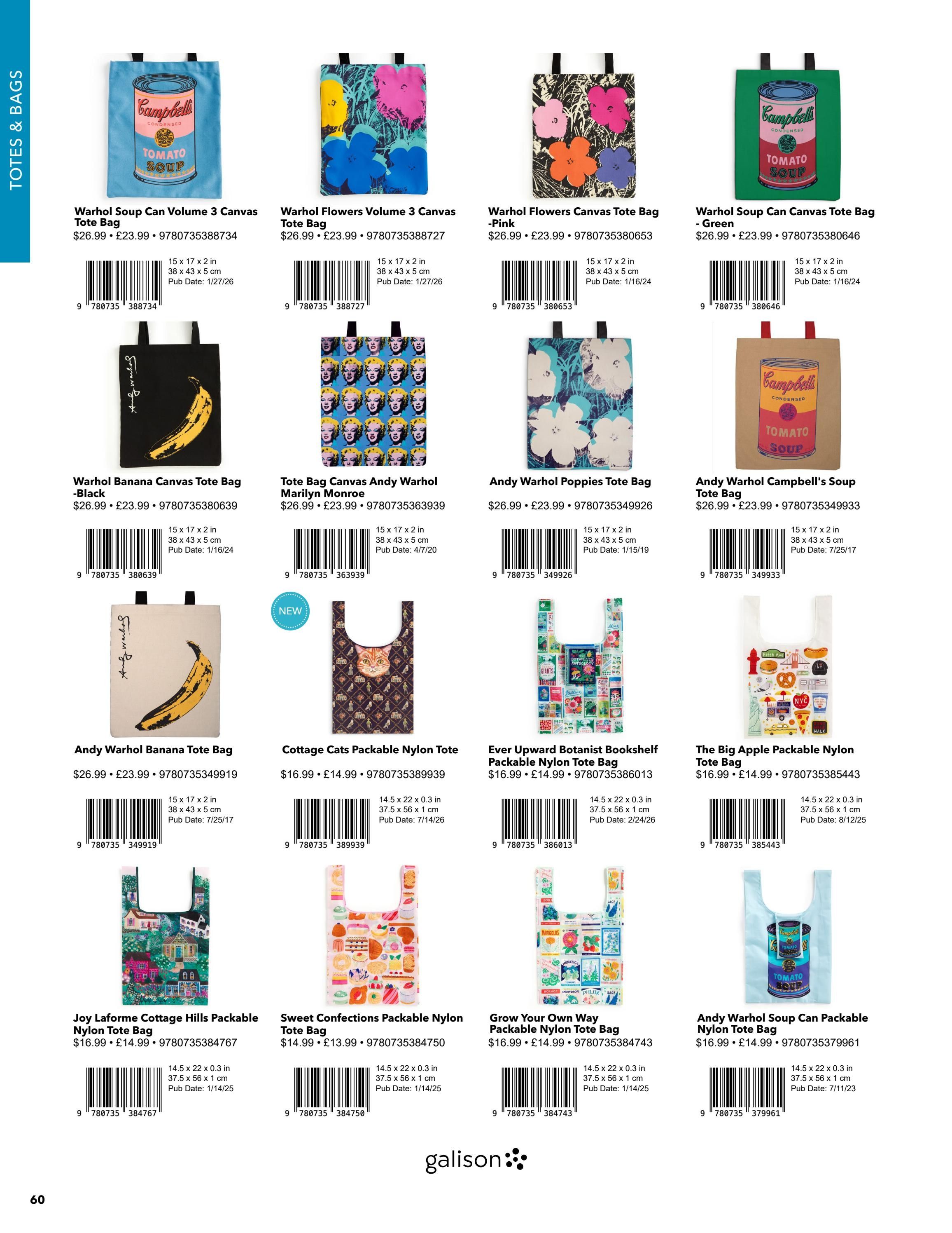 Galison Fall Gifts Catalog Weekly Ad January 1 - December 31, 2026
