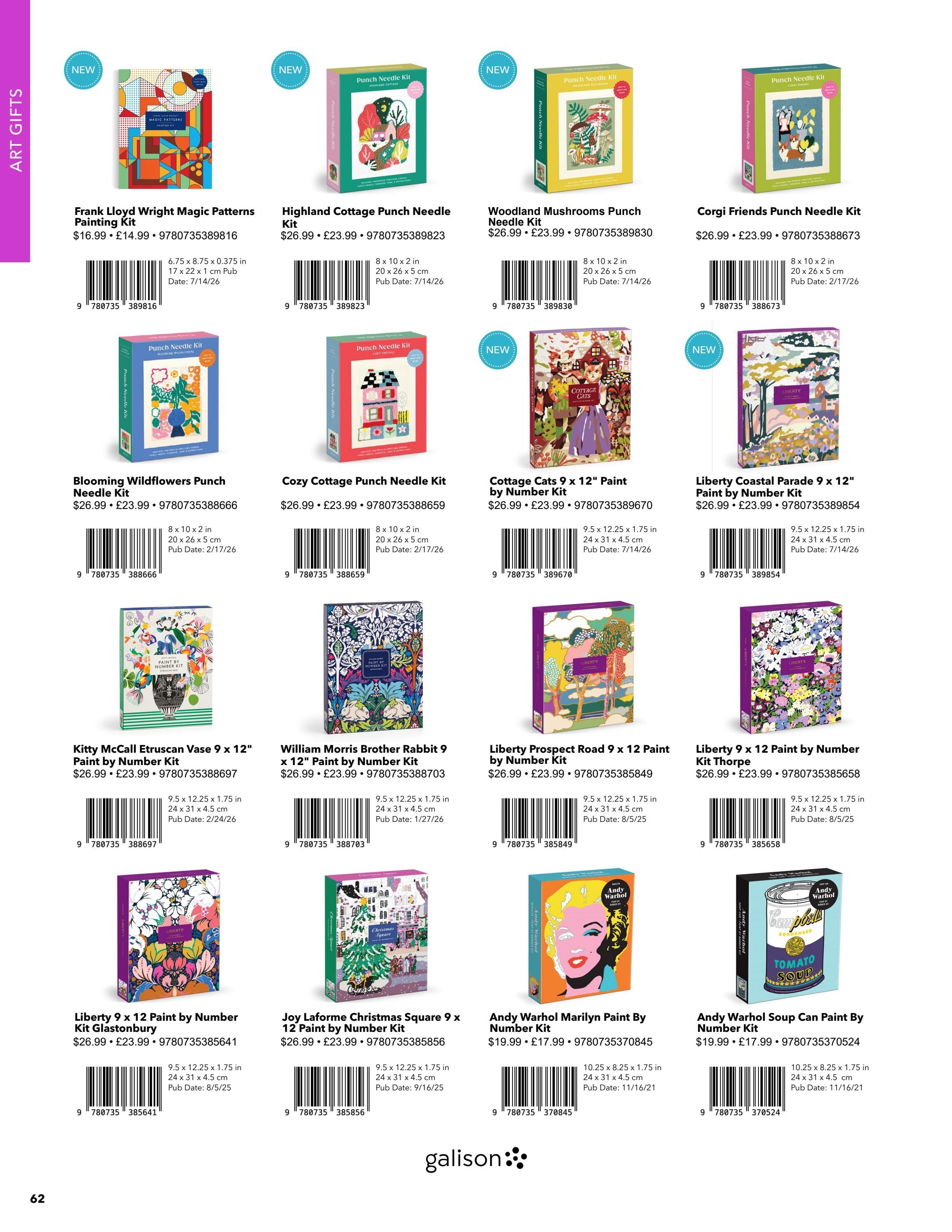 Galison Fall Gifts Catalog Weekly Ad January 1 - December 31, 2026