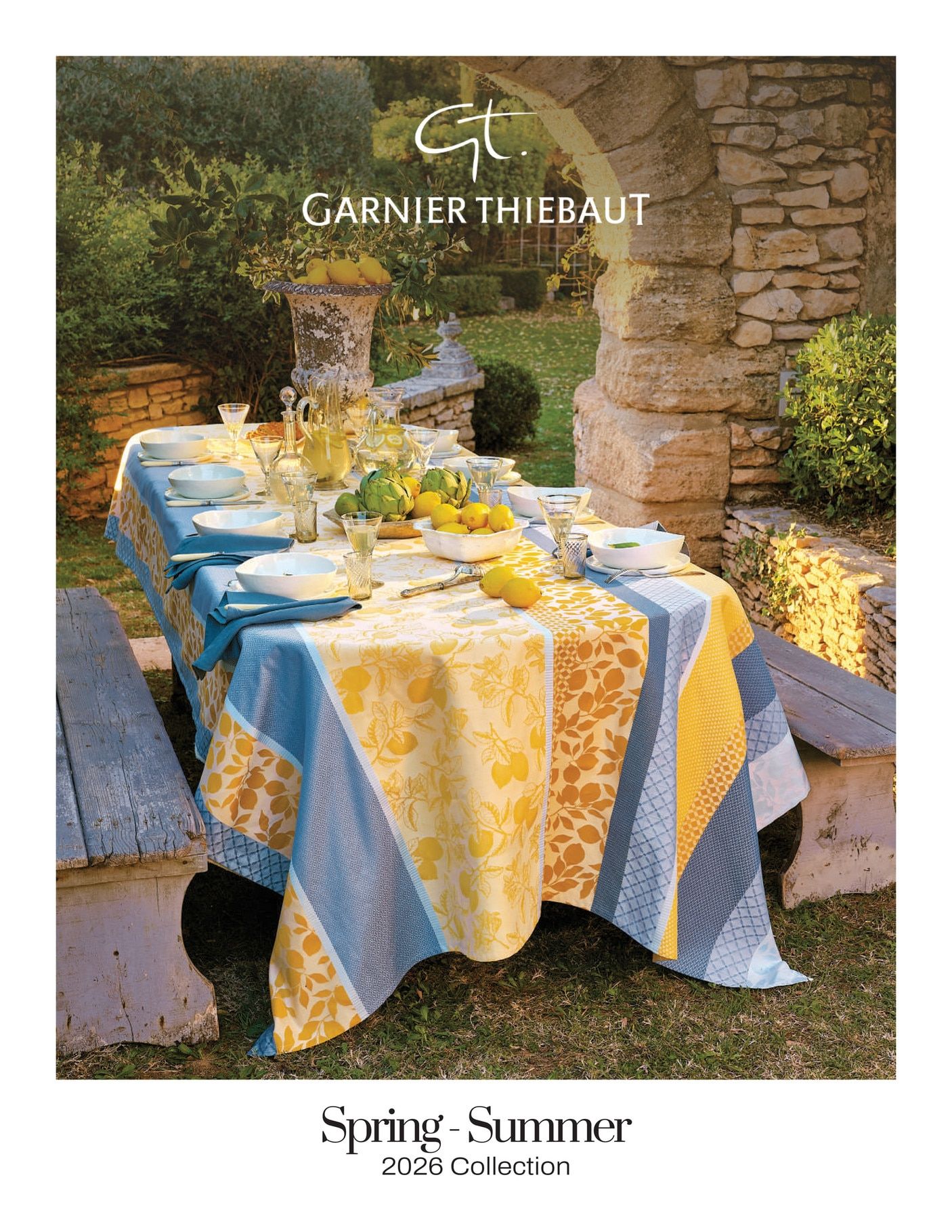 Garnier-Thiebaut Spring and Summer Linens Catalog Weekly Ad January 1 - December 31, 2026