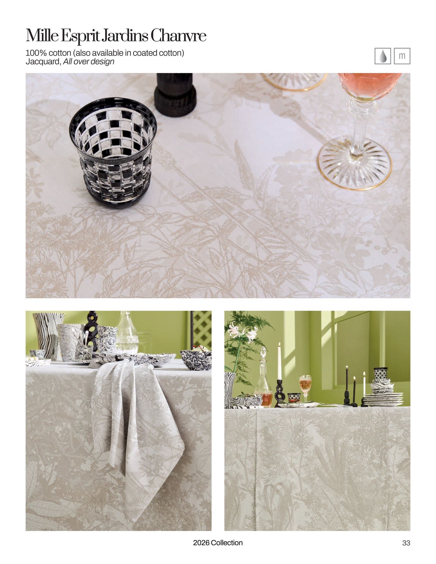 Garnier-Thiebaut Spring and Summer Linens Catalog Weekly Ad January 1 - December 31, 2026