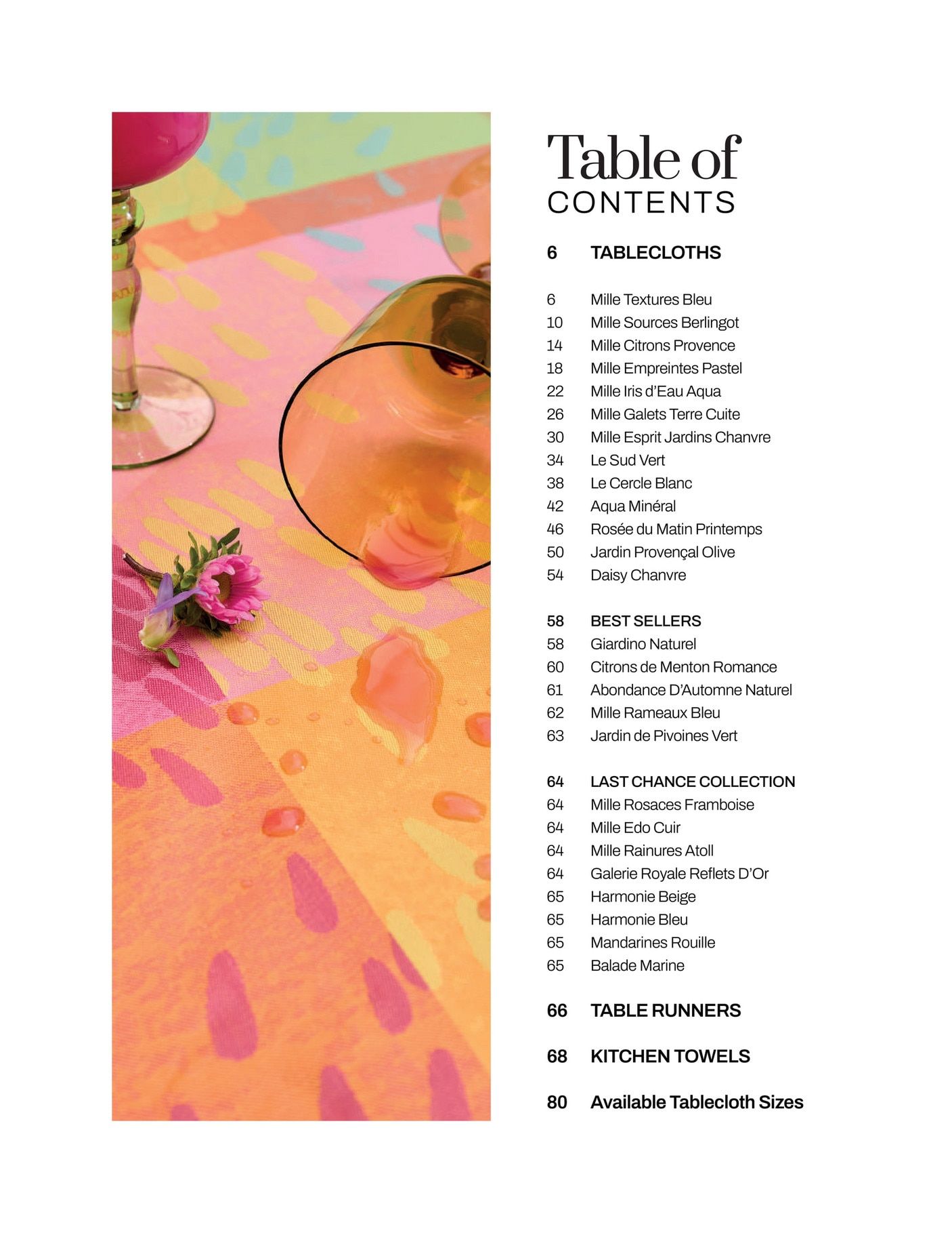 Garnier-Thiebaut Spring and Summer Linens Catalog Weekly Ad January 1 - December 31, 2026