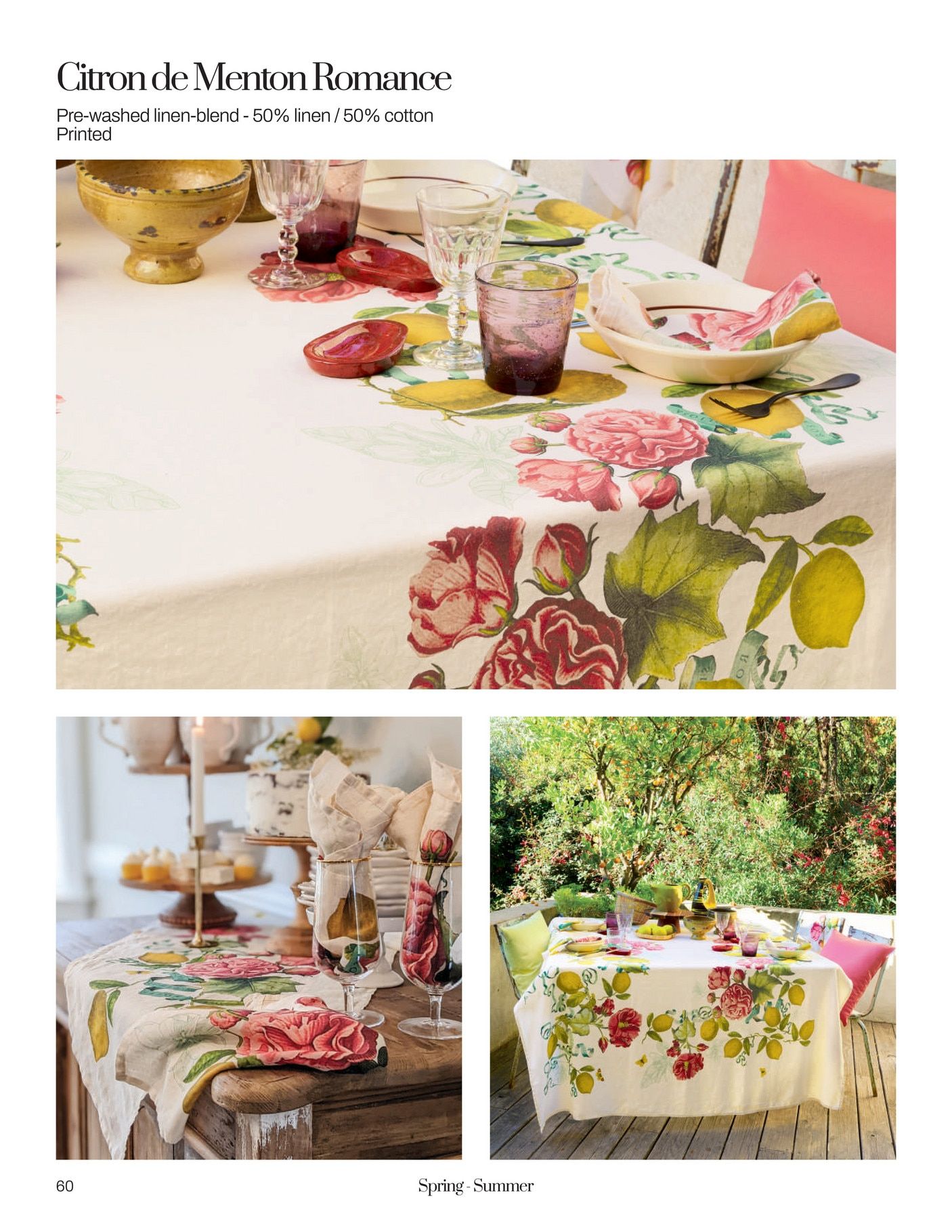 Garnier-Thiebaut Spring and Summer Linens Catalog Weekly Ad January 1 - December 31, 2026
