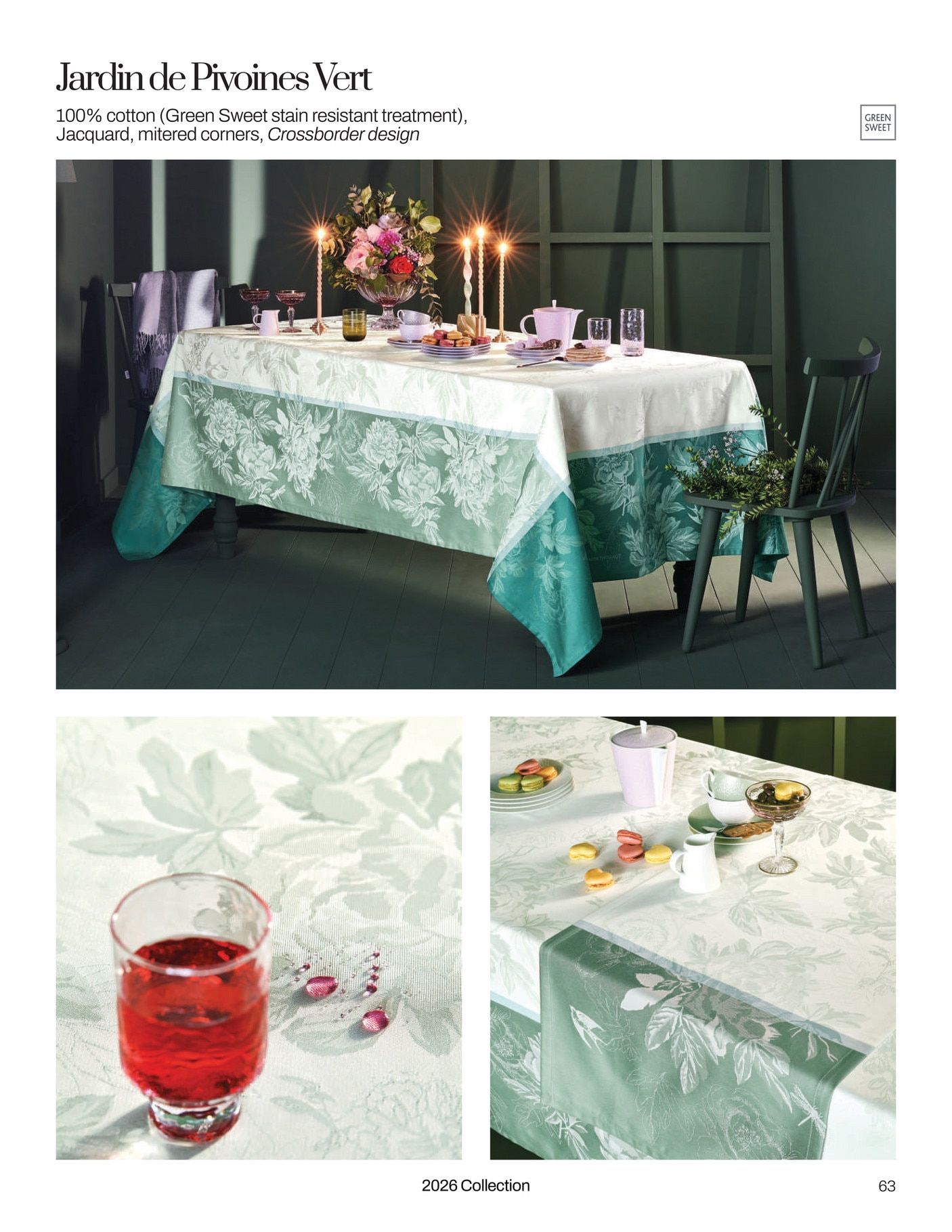 Garnier-Thiebaut Spring and Summer Linens Catalog Weekly Ad January 1 - December 31, 2026