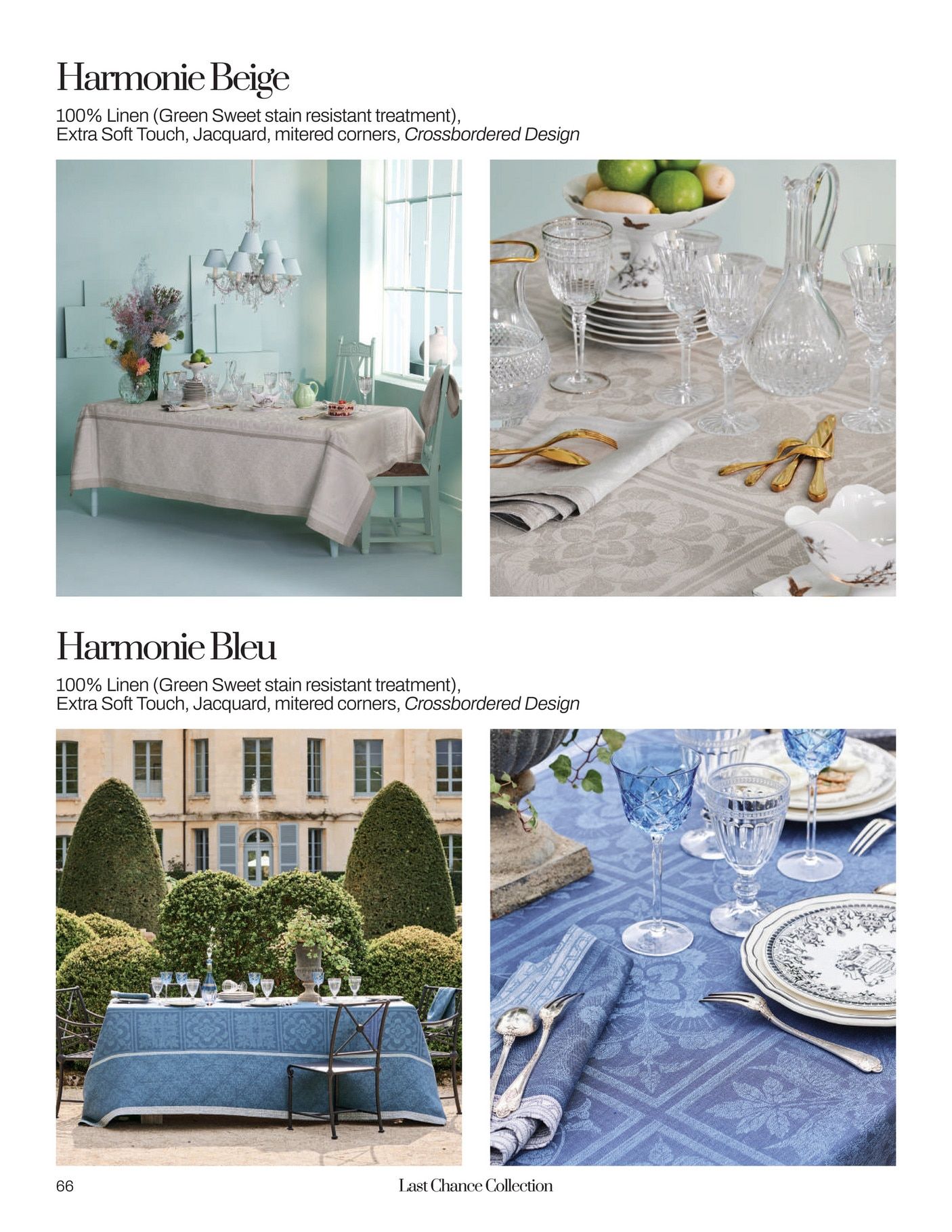 Garnier-Thiebaut Spring and Summer Linens Catalog Weekly Ad January 1 - December 31, 2026