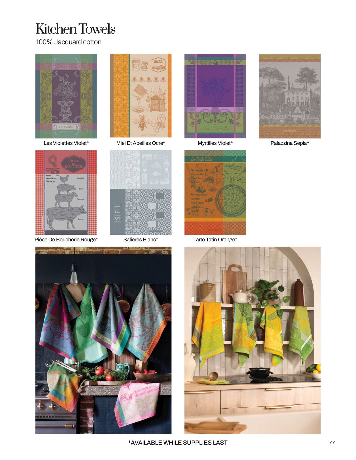 Garnier-Thiebaut Spring and Summer Linens Catalog Weekly Ad January 1 - December 31, 2026