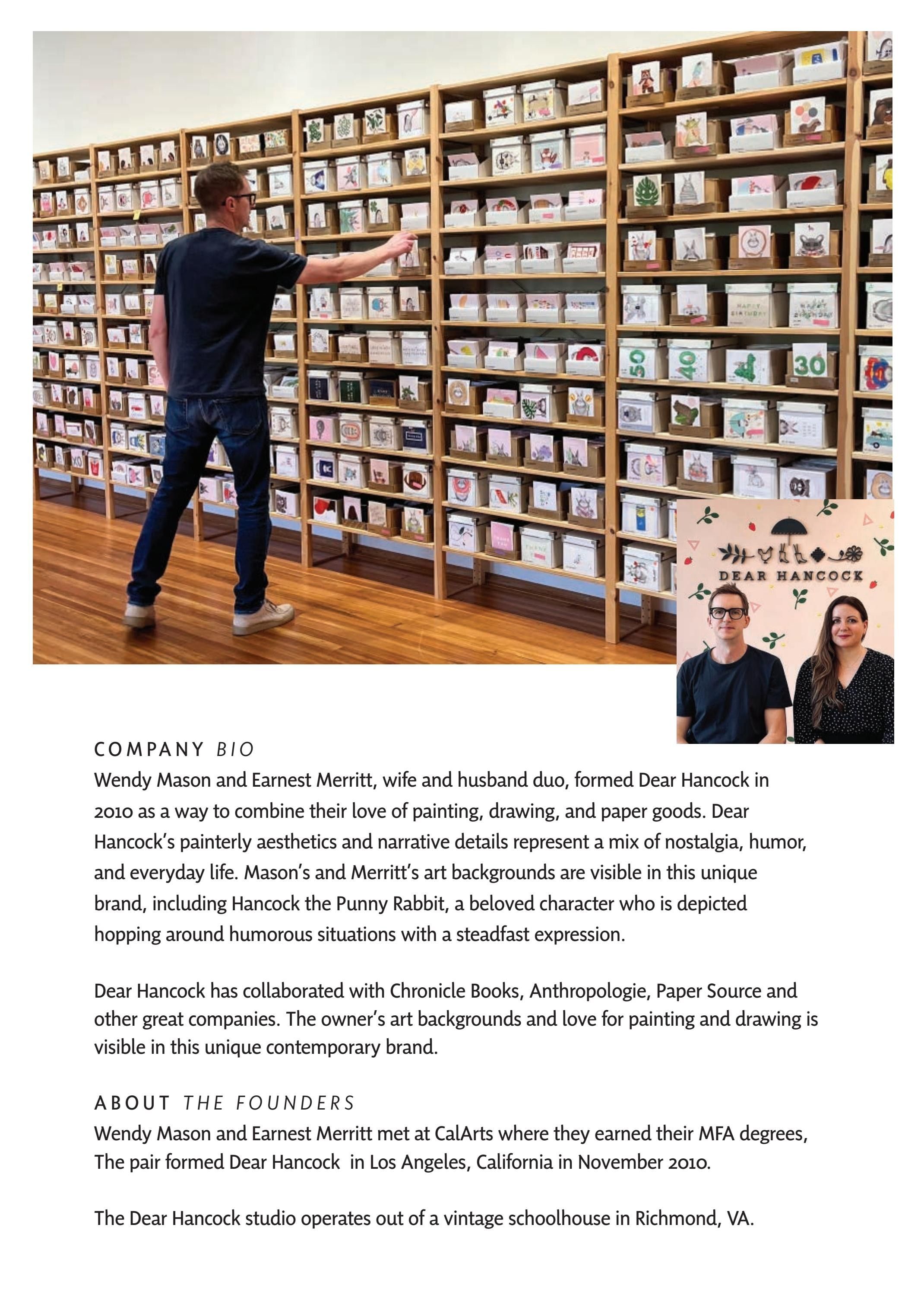 Dear Hancock June Stationery Catalog Weekly Ad January 1 - December 31, 2026