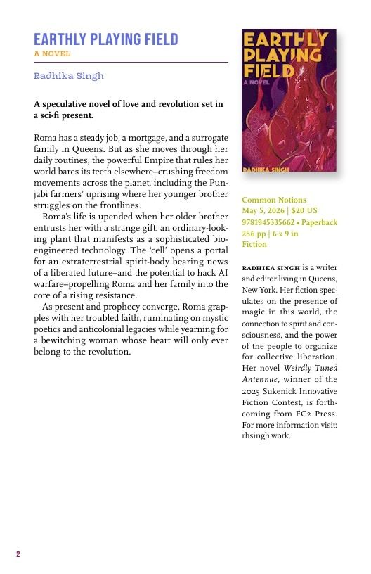 Common Notions Spring Books Catalog Weekly Ad January 1 - December 31, 2026