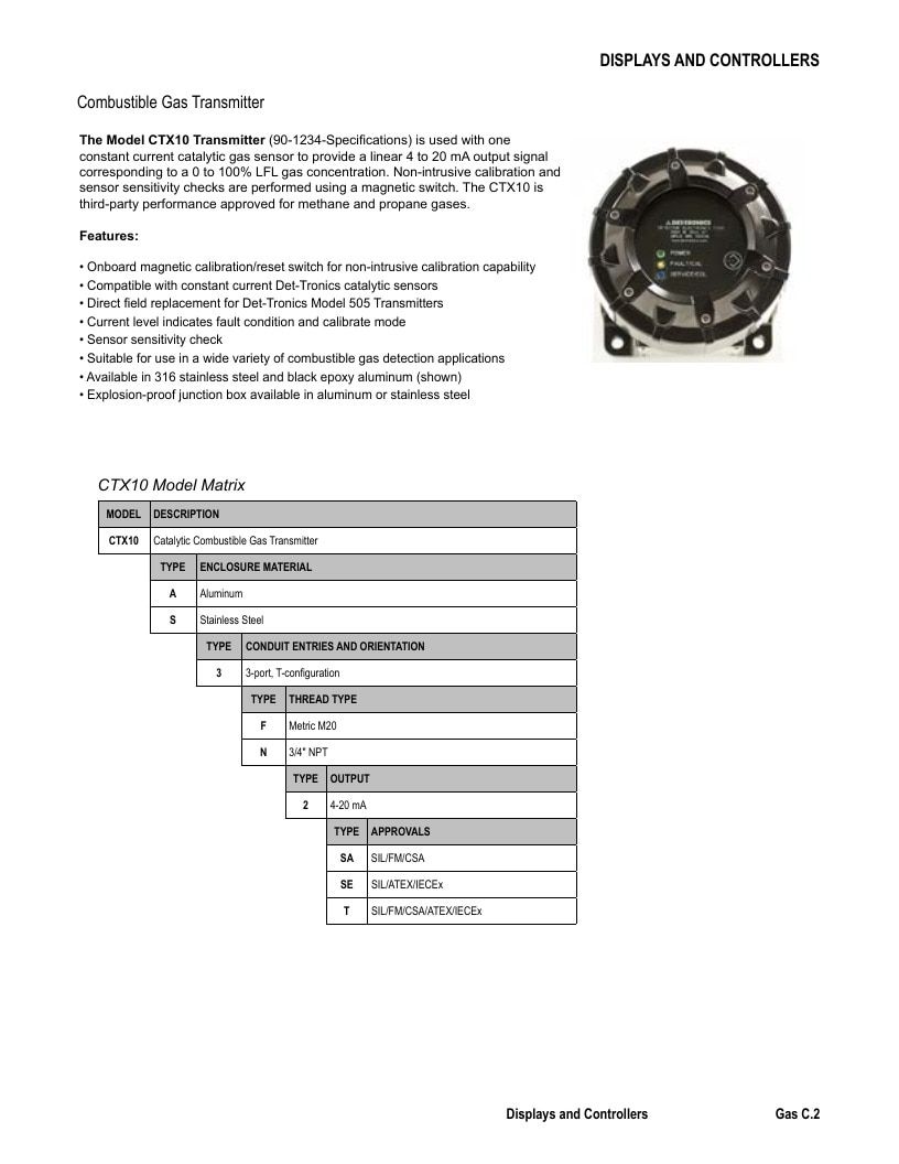 Det-Tronics Fire Safety Products Catalog Weekly Ad January 1 - December 31, 2026