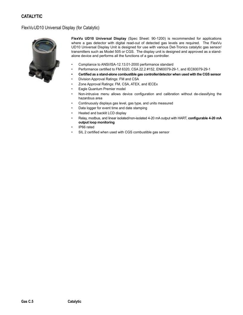 Det-Tronics Fire Safety Products Catalog Weekly Ad January 1 - December 31, 2026