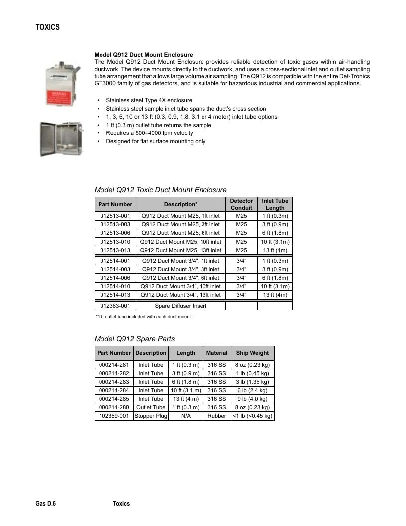 Det-Tronics Fire Safety Products Catalog Weekly Ad January 1 - December 31, 2026