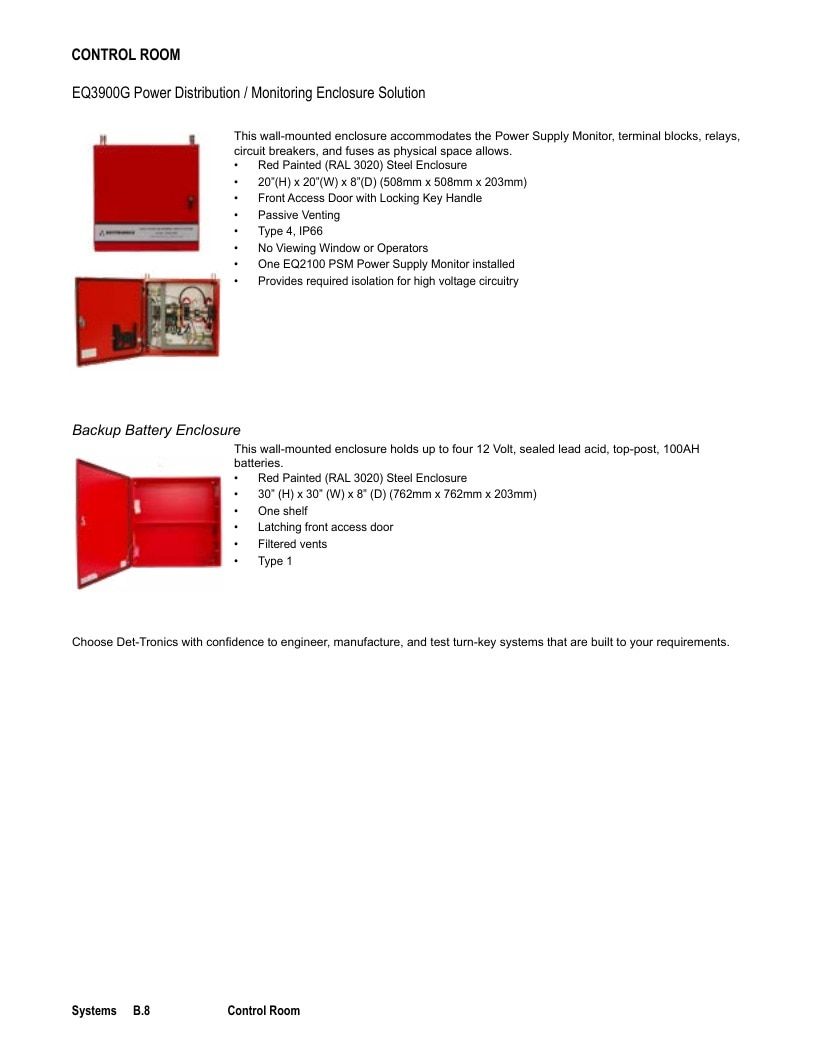 Det-Tronics Fire Safety Products Catalog Weekly Ad January 1 - December 31, 2026