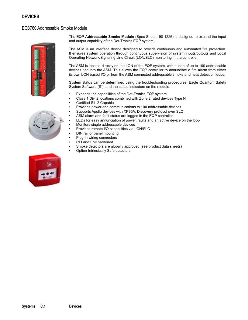 Det-Tronics Fire Safety Products Catalog Weekly Ad January 1 - December 31, 2026