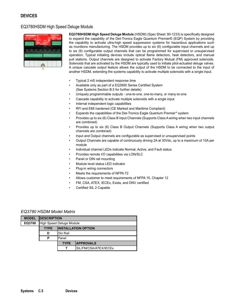 Det-Tronics Fire Safety Products Catalog Weekly Ad January 1 - December 31, 2026