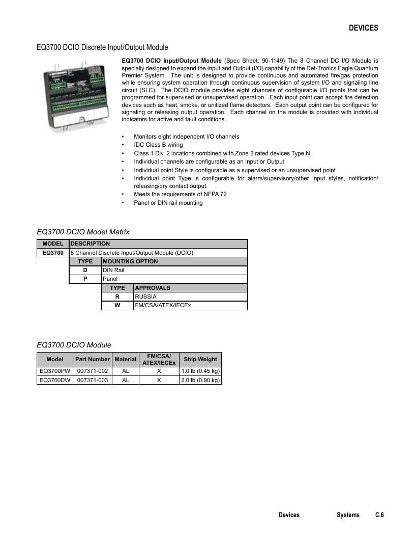 Det-Tronics Fire Safety Products Catalog Weekly Ad January 1 - December 31, 2026