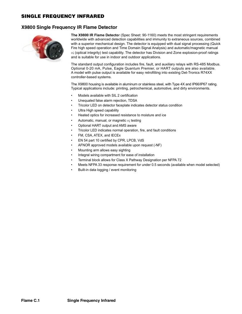 Det-Tronics Fire Safety Products Catalog Weekly Ad January 1 - December 31, 2026