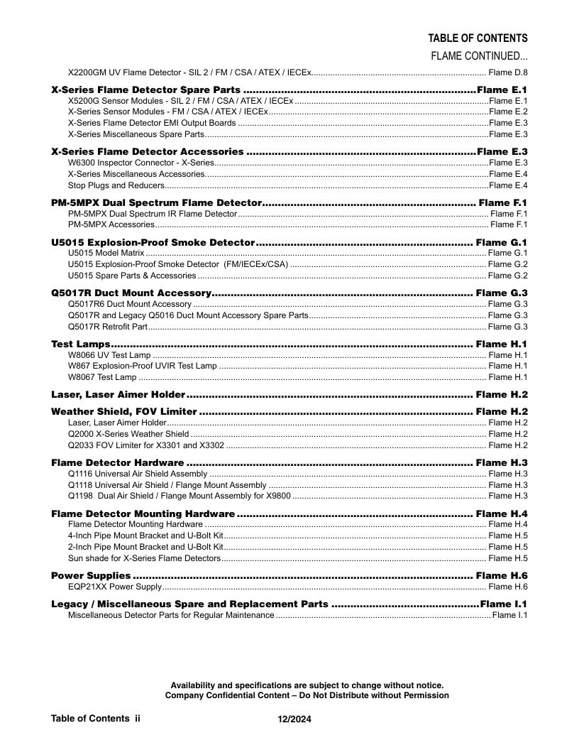 Det-Tronics Fire Safety Products Catalog Weekly Ad January 1 - December 31, 2026