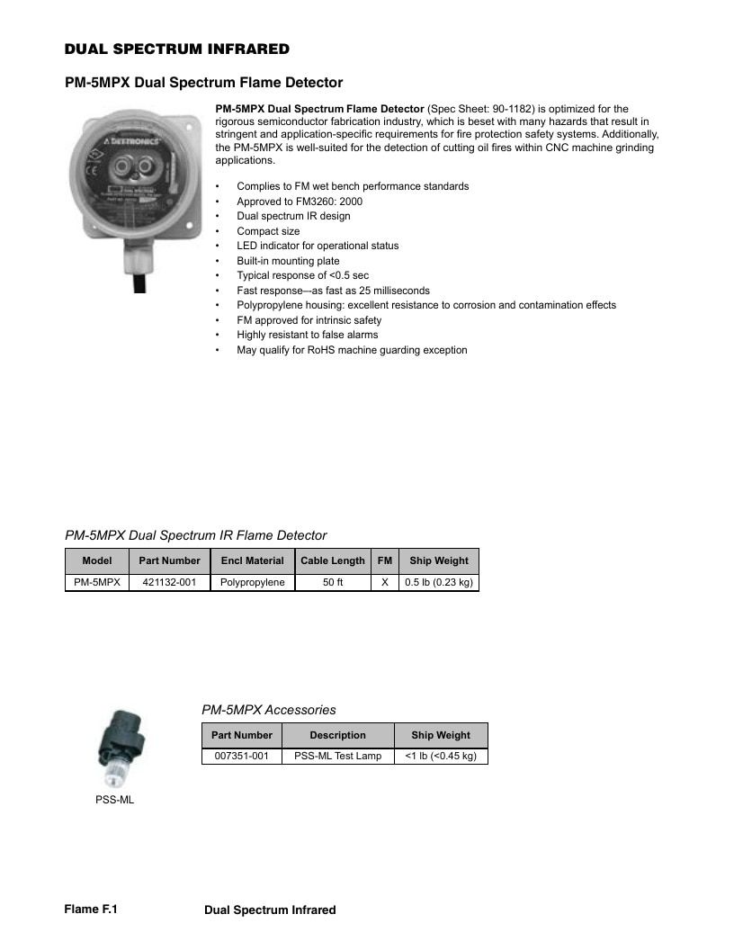 Det-Tronics Fire Safety Products Catalog Weekly Ad January 1 - December 31, 2026