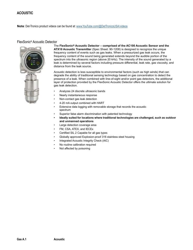 Det-Tronics Fire Safety Products Catalog Weekly Ad January 1 - December 31, 2026