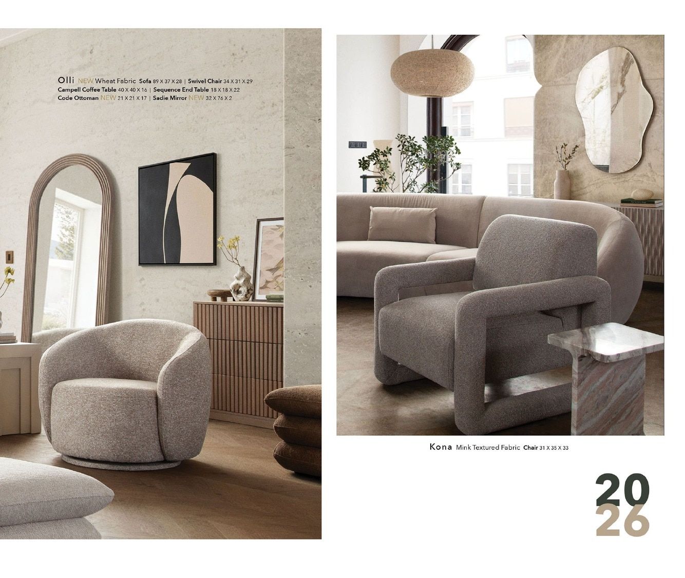 Diamond Sofa Furniture Catalog Weekly Ad January 1 - December 31, 2026